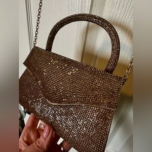 Elegant Gold Evening Bag